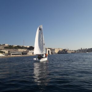 Level 1 sailing in Marsamxett Harbour